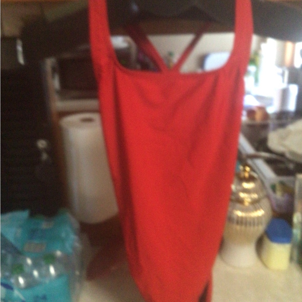 Speedo Red Women's Tank Top